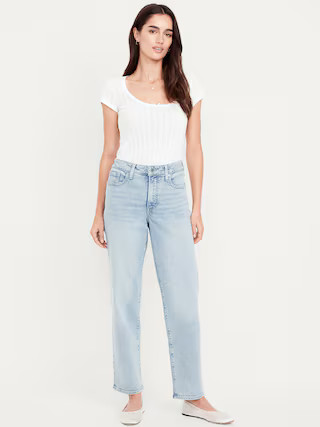 High-Waisted OG Loose Jeans | Old Navy (US)