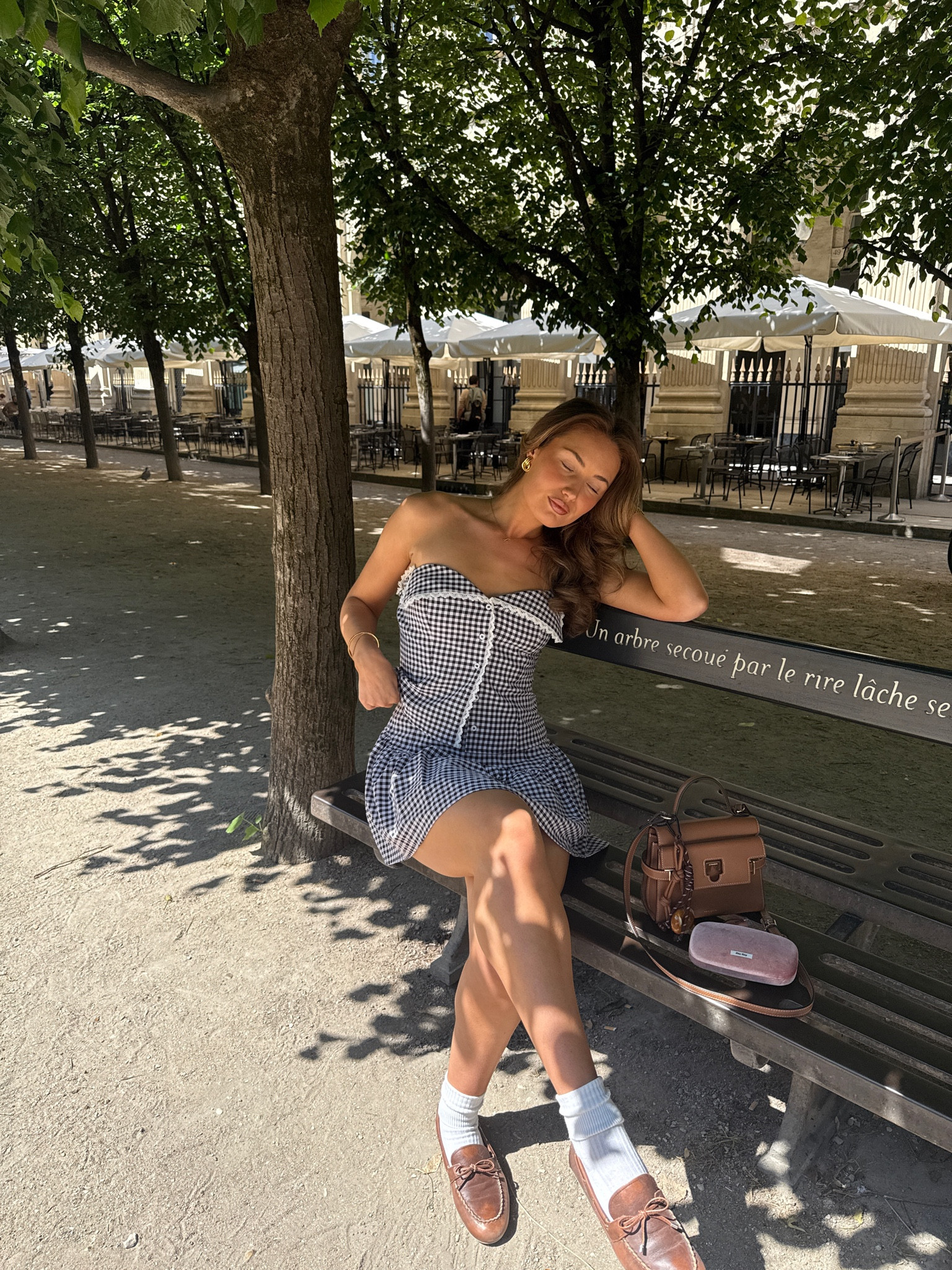 Paris outfit, gingham coord, gingham skirt set, paris outfit inspo, revolve outfit 

#LTKAroundTheWorld #LTKspring #LTKuk