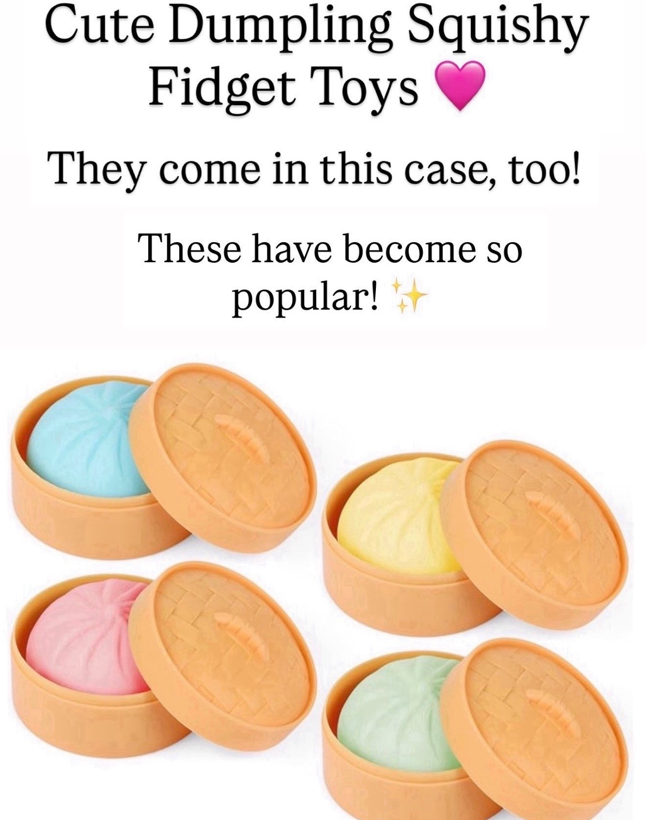 Cute dumpling squish toys

#LTKKids