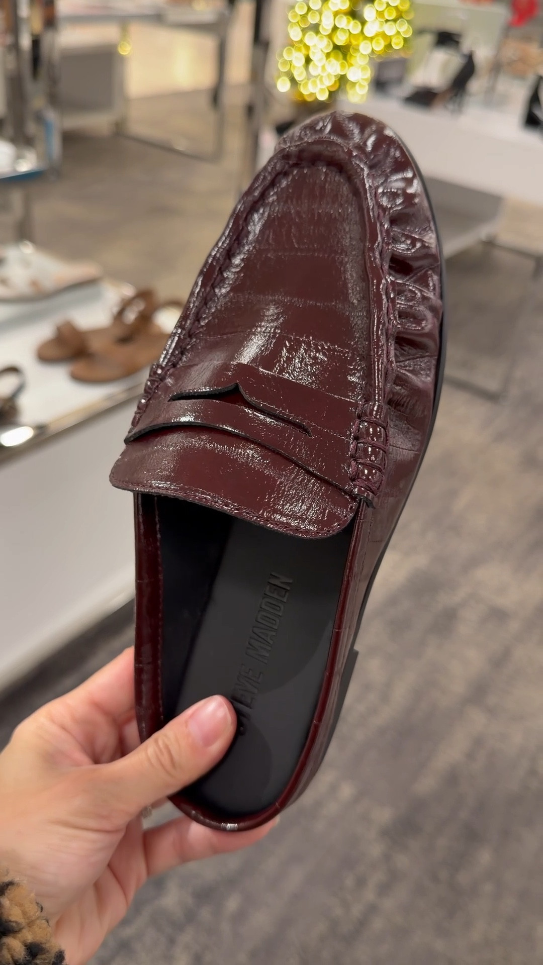 These burgundy loafers!  

#LTKFindsUnder100 #LTKWorkwear #LTKPetite