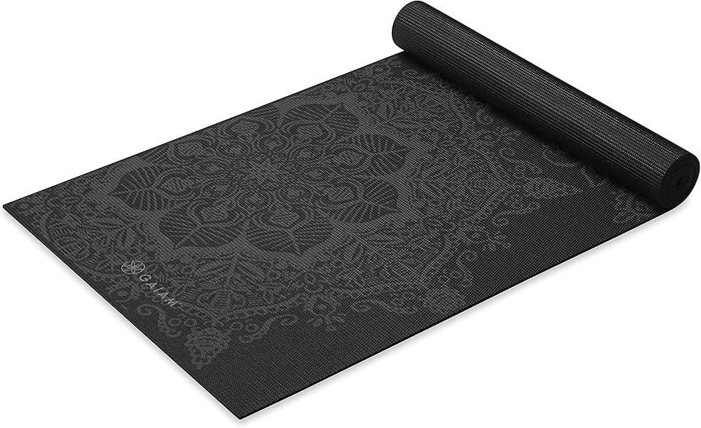 Gaiam Yoga Mat - Premium 6mm Print Extra Thick Non Slip Exercise & Fitness Mat for All Types of Y... | Amazon (US)