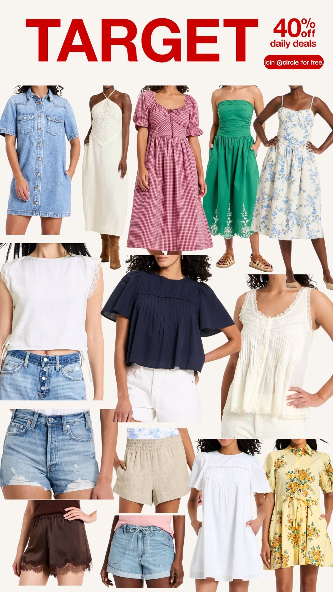 Target circle sale! It’s free to join. Up to 40% off sitewide! 

#LTKmomlife #LTKSaleAlert #LTKSeasonal