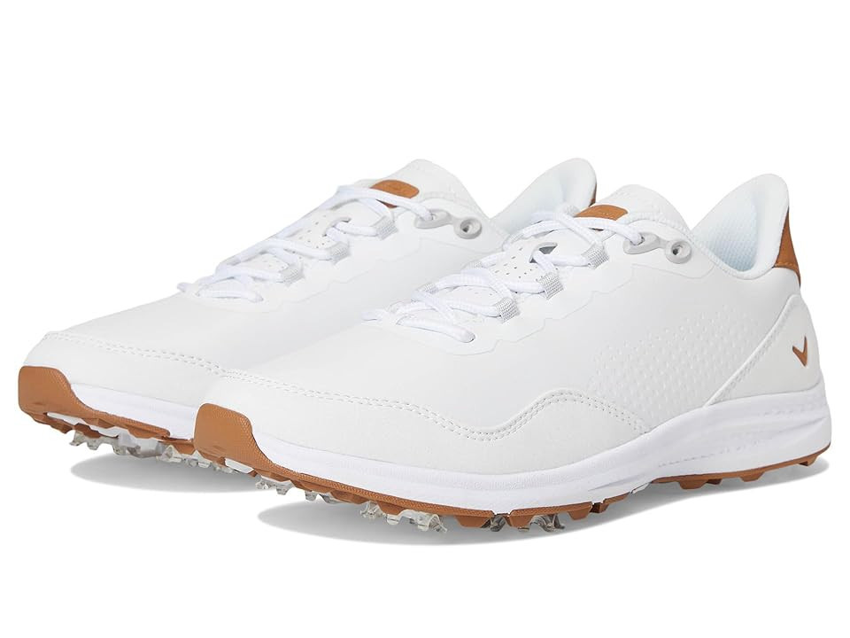 Callaway Women's Coronado v4 Women's Golf Shoes White : 9.5 D - Wide, Leather | Zappos