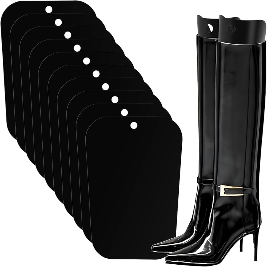 Boot Shapers, Boot Shaper Inserts for Women and Men to Keep Shape, Black Tall Boot Shapers Insert... | Amazon (US)
