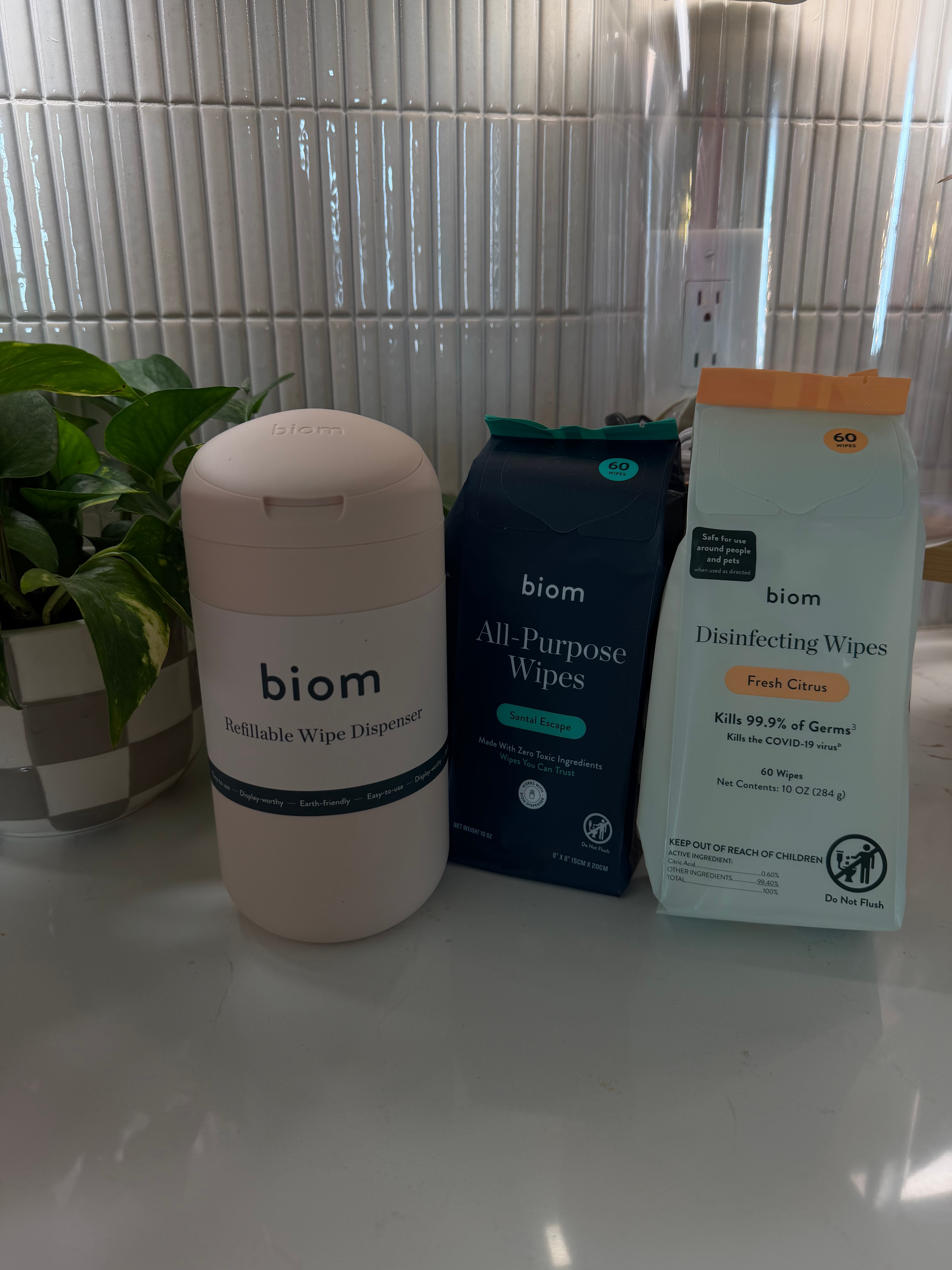 the disinfecting wipes I always keep within reach! these BIOM wipes are effective, look cute on the counter, and make cleaning up quick and easy around the house

#BIOM #BIOMWipes #DisinfectingWipes #CleaningEssentials #HomeEssentials #CleanHome #HomeCleaning #KitchenEssentials #EverydayFavorites #HomeOrganization #CleaningRoutine #AmazonHome #LTKHome #HomeFinds #DailyEssentials 

 
