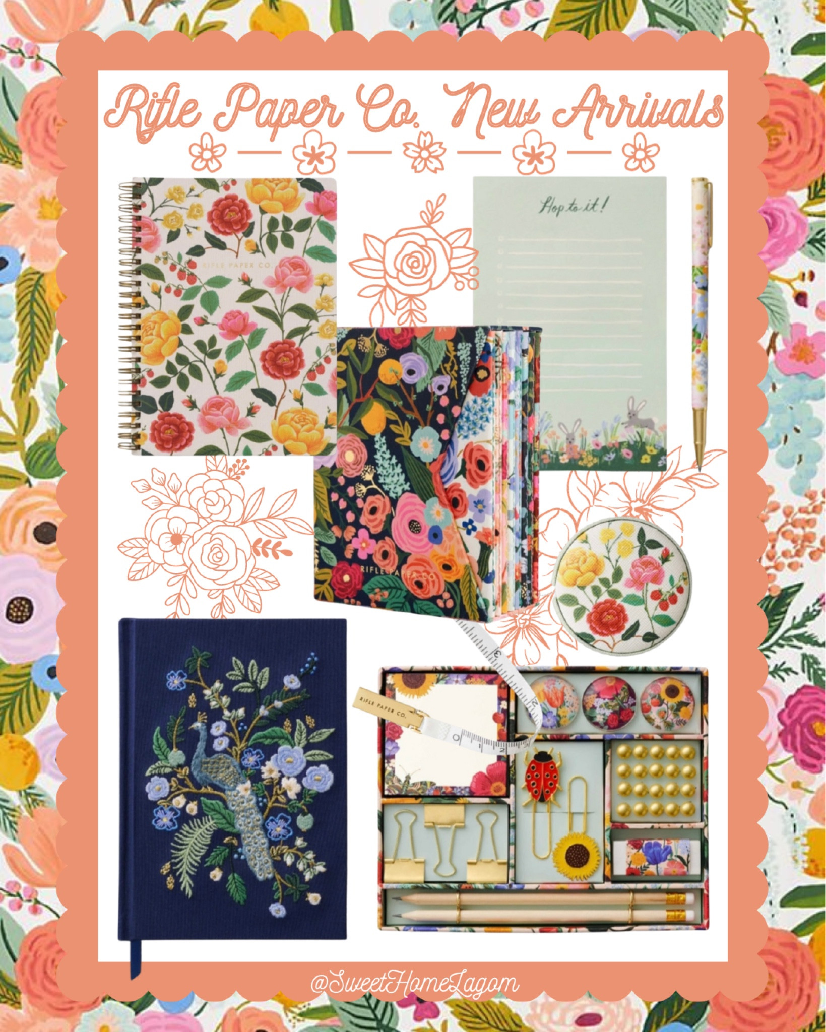 New arrivals at Rifle Paper Co! 

decor inspiration | grandmillennial | southern living | chinoiserie | home decor | coastal | traditional | classic | granny chic | blue and white | pink bows | ruffle | preppy style 

#LTKfindsunder50 #LTKhome #LTKfamily