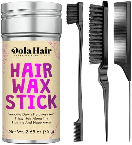Dolahair Hair Wax Stick - Flyaway Control and Styling Pomade for Kids, Women, and Men - Accessori... | Amazon (US)