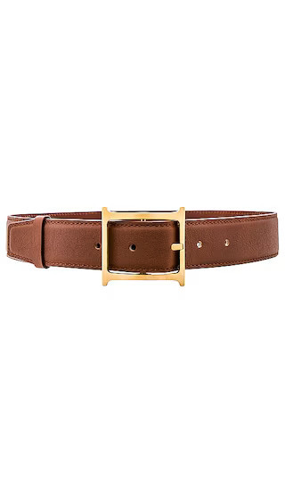 Helsa Logo Contrast Belt in Brown. - size L | Revolve Clothing (Global)
