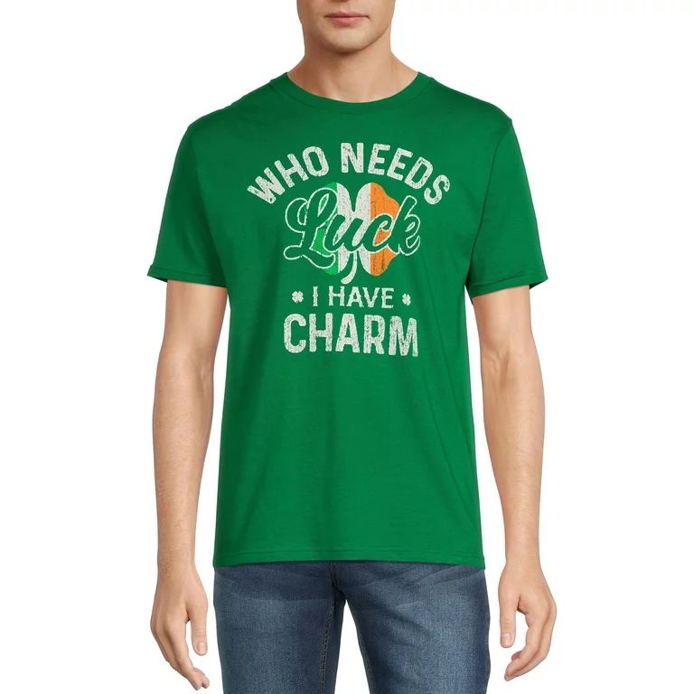 Saint Patrick’s Day Men’s Who Needs Clover T-Shirt | Walmart (US)