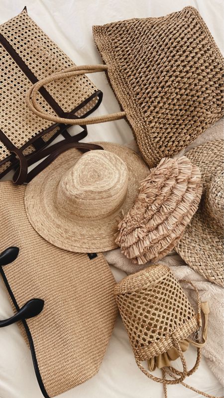 Woven bag, woven hat, vacation style #StylinbyAylin 

#LTKSeasonal #LTKstyletip #LTKtravel