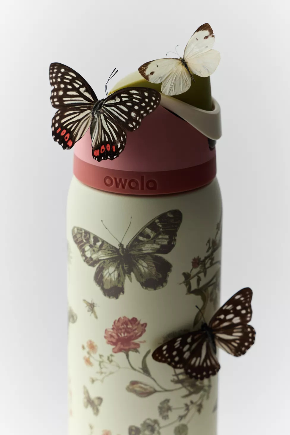 Owala UO Exclusive Boho Butterfly FreeSip 32 oz Water Bottle | Urban Outfitters (US and RoW)