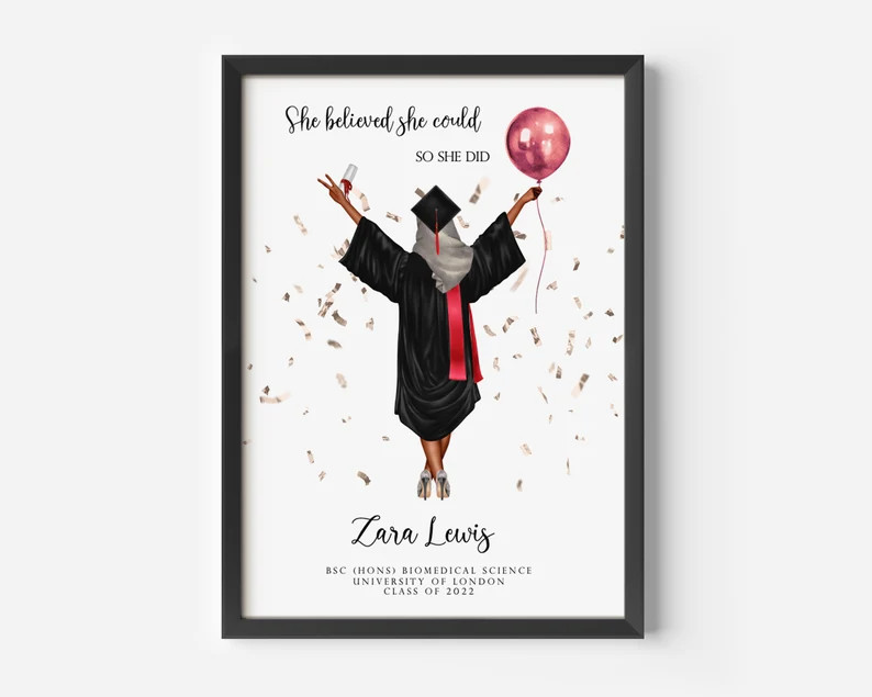 Personalised Graduation Print |Graduation Gift | Friends Graduation Print | Personalised Graduati... | Etsy (US)