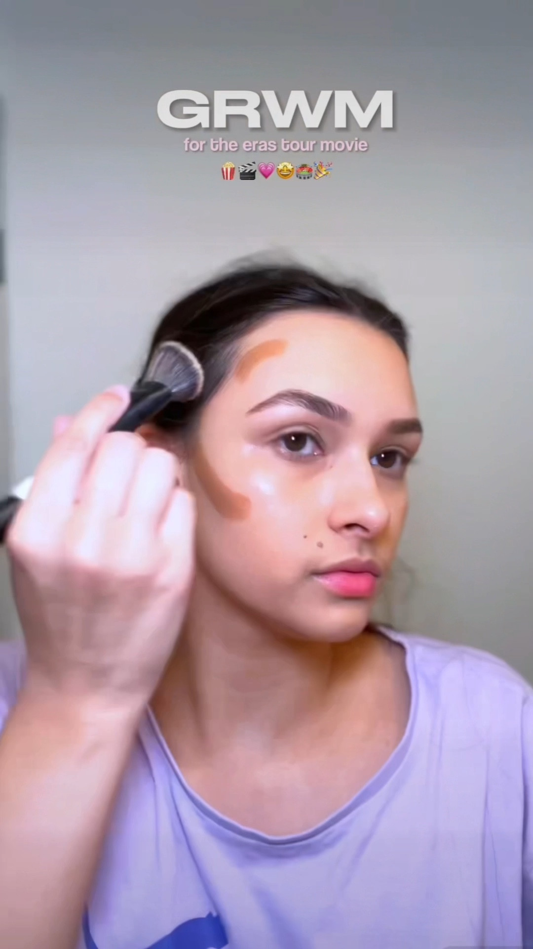 GRWM: eras tour movie edition 🍿💗 #shorts #taylorswift 

#LTKbeauty #LTKstyletip #LTKsalealert
