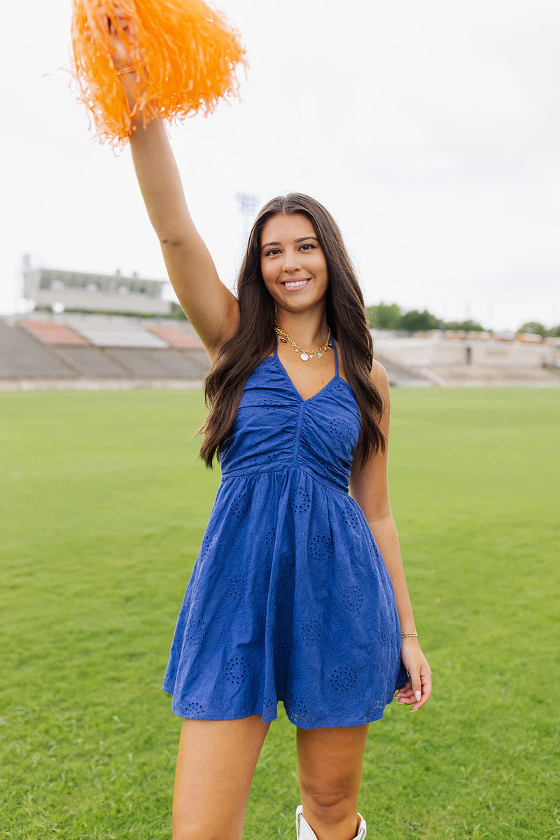 Superbloom Dress - Blue | The Impeccable Pig