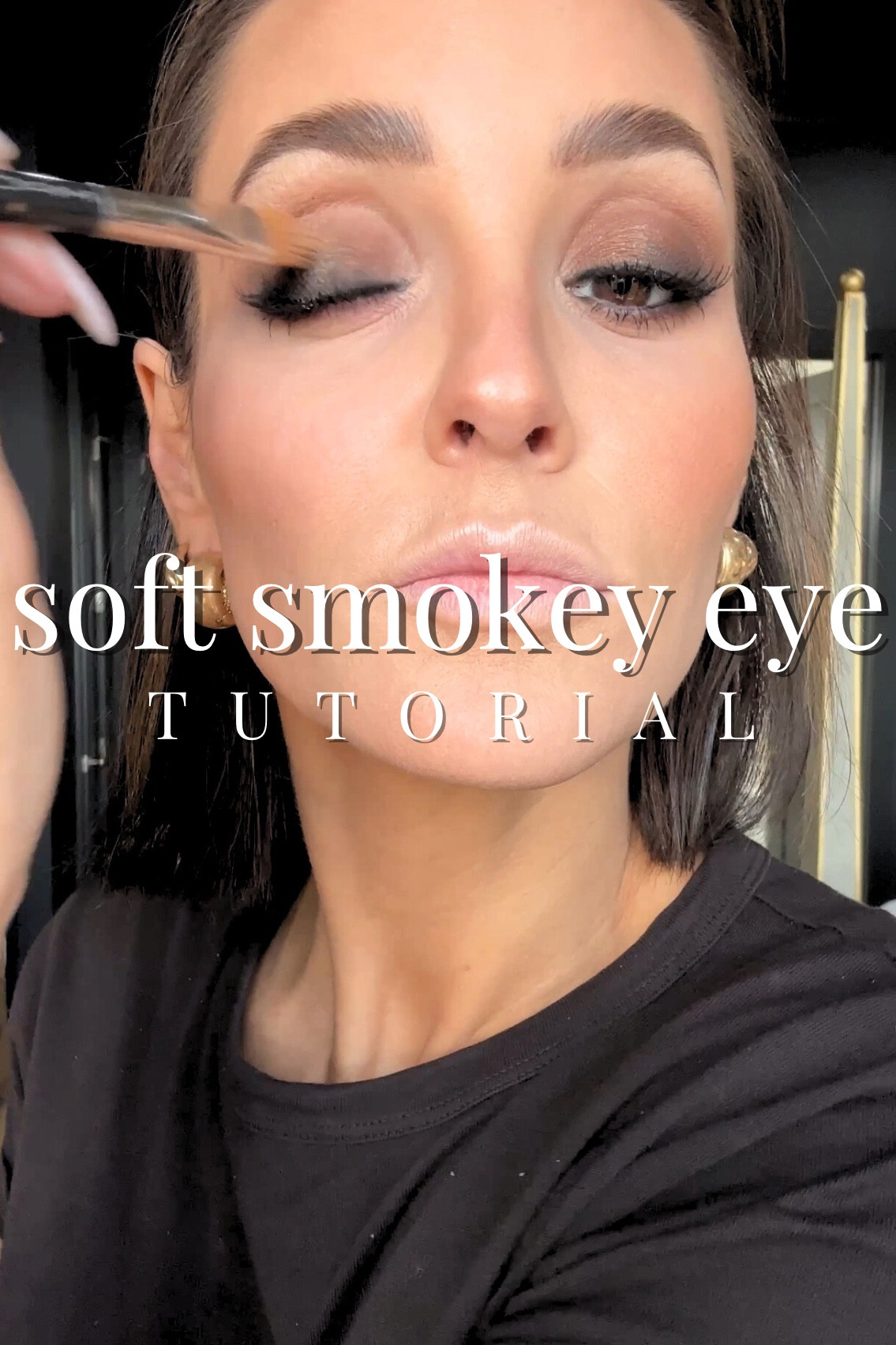 Makeup Tutorial- Why eyes first? 
Prevents smudging & fallout when doing a heavier look! 

Smokey eye is all about layering just a heads up :) 

1️⃣ Prime lids w/ @tartecosmetics Concealer (𝑠ℎ𝑎𝑑𝑒:22𝑁), blend w/ damp beauty blender.
2️⃣ Tightline w/ black eyeliner pencil (lift lash & apply at base) @lorealparis 𝐼𝑛𝑓𝑎𝑙𝑙𝑖𝑏𝑙𝑒 
3️⃣ Apply 𝑏𝑟𝑜𝑤𝑛 liner @lorealparis – don’t stress about perfection, we’ll smudge it!
4️⃣ Smudge liner using bottom end of liner/smudger.
5️⃣ Line w/ liquid liner close to lashes.
6️⃣ Deepen w/ black eyeshadow, following liner & blending upwards.
7️⃣ Blend dark brown shadow into crease.
8️⃣ Use clean brush to diffuse shadow in small circular motions above crease.
9️⃣ Apply deeper shade at lower lid w/ a dense brush.
🔟 Tap gold-reflect shadow on base of lid for dimension.
1️⃣1️⃣ Curl lashes (a MUST!).
1️⃣2️⃣ Re-tightline lash line w/ black liner.
1️⃣3️⃣ Gel liner – create a sharp line at lash base w/ short strokes before longer ones.
1️⃣4️⃣ Mascara routine: Primer → 1st coat → 2nd coat.
1️⃣5️⃣ Brows – define arch & tail, fill in front w/ hair strokes if needed.
1️⃣6️⃣ False lashes – Cut in half & place on outer corners.
1️⃣7️⃣ Blend falsies & real lashes – Reapply liner over false lashes + final mascara coat to fuse them.
1️⃣8️⃣ CLEAN under eyes before moving to face makeup!
1️⃣9️⃣ Lower lash line:
✨ Apply black liner to waterline.
✨ Smudge dark brown shadow over liner.
✨ Mascara on bottom lashes.
2️⃣0️⃣ Final touches:
✨ Brow bone highlight (keep it classy – not too low!).
✨ Inner corner highlight for brightness.
✨ Soft dusting of bronzer on center of lids.

Save for next event!! 

𝐇𝐀𝐈𝐑&𝐌𝐀𝐊𝐄𝐔𝐏 𝐖𝐇𝐘 𝐓𝐇𝐄𝐘 𝐆𝐎:
A soft smoky eye paired with loose, soft waves creates the perfect balance of effortless beauty. The diffused eye makeup enhances the eyes without looking too harsh, while the soft waves add movement and femininity, keeping the overall look romantic and wearable. This combination flatters all face shapes, making it a go-to for both elevated everyday beauty and special occasions. 
#𝑚𝑎𝑘𝑒𝑢𝑝𝑡𝑢𝑡𝑜𝑟𝑖𝑎𝑙