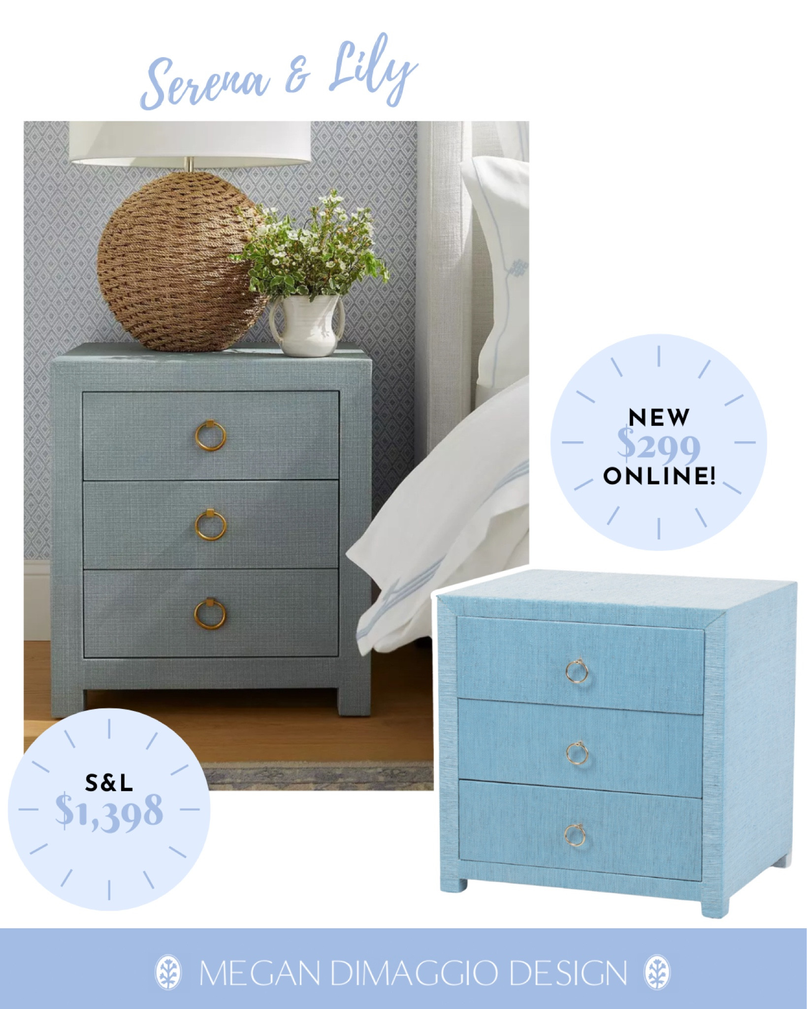 I always get tons of requests for a dupe for the Driftway nightstand specifically in blue and one is FINALLY available online!! 🙌🏻 LOVE this new blue linen color!! Snag for $299 vs. their $1,398 on sale!! 🤯🙌🏻😍 

#LTKSaleAlert #LTKHome #LTKFamily