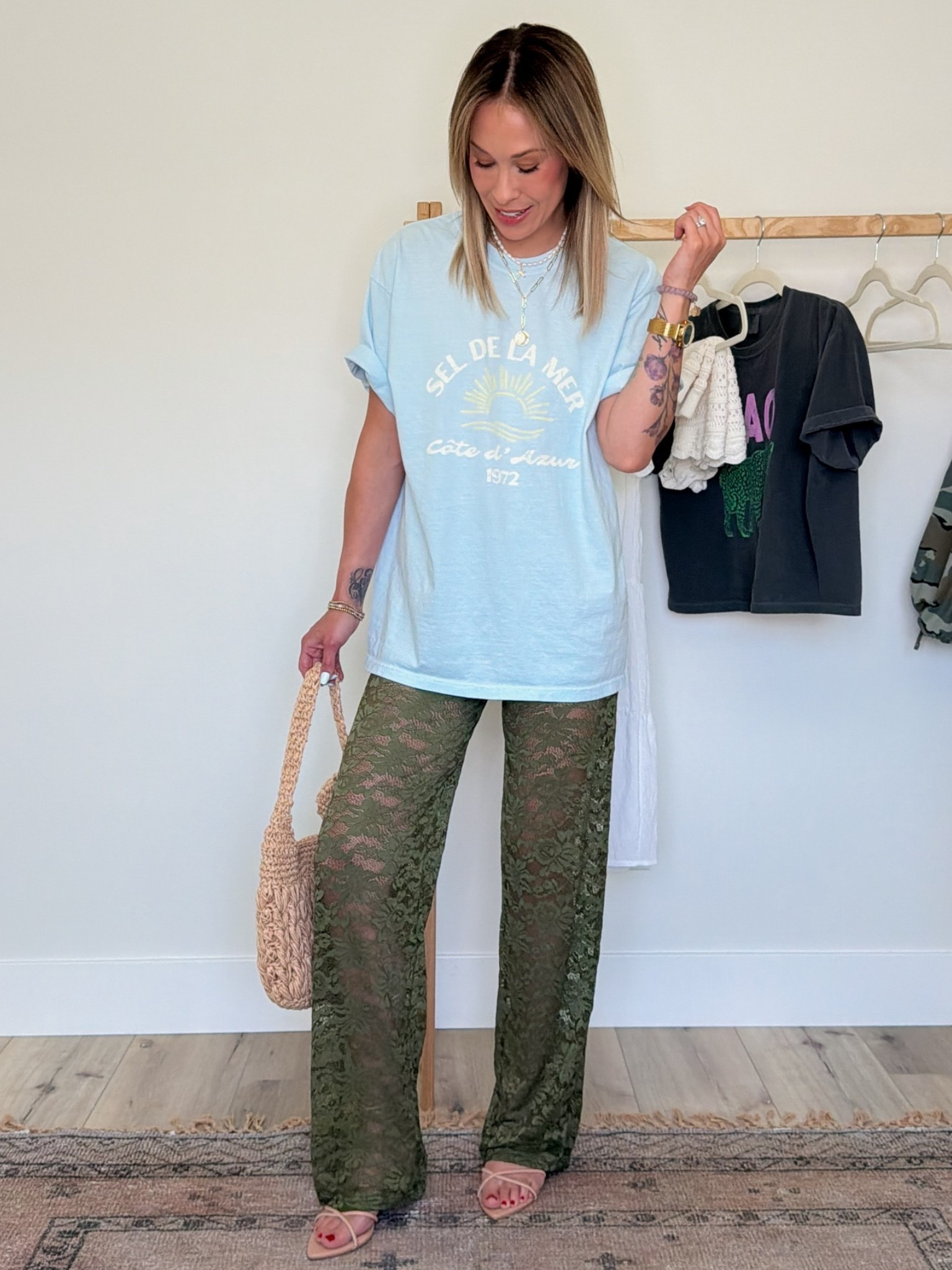 Tee- L
Pants- XS

#LTKootd #LTKgrwm
