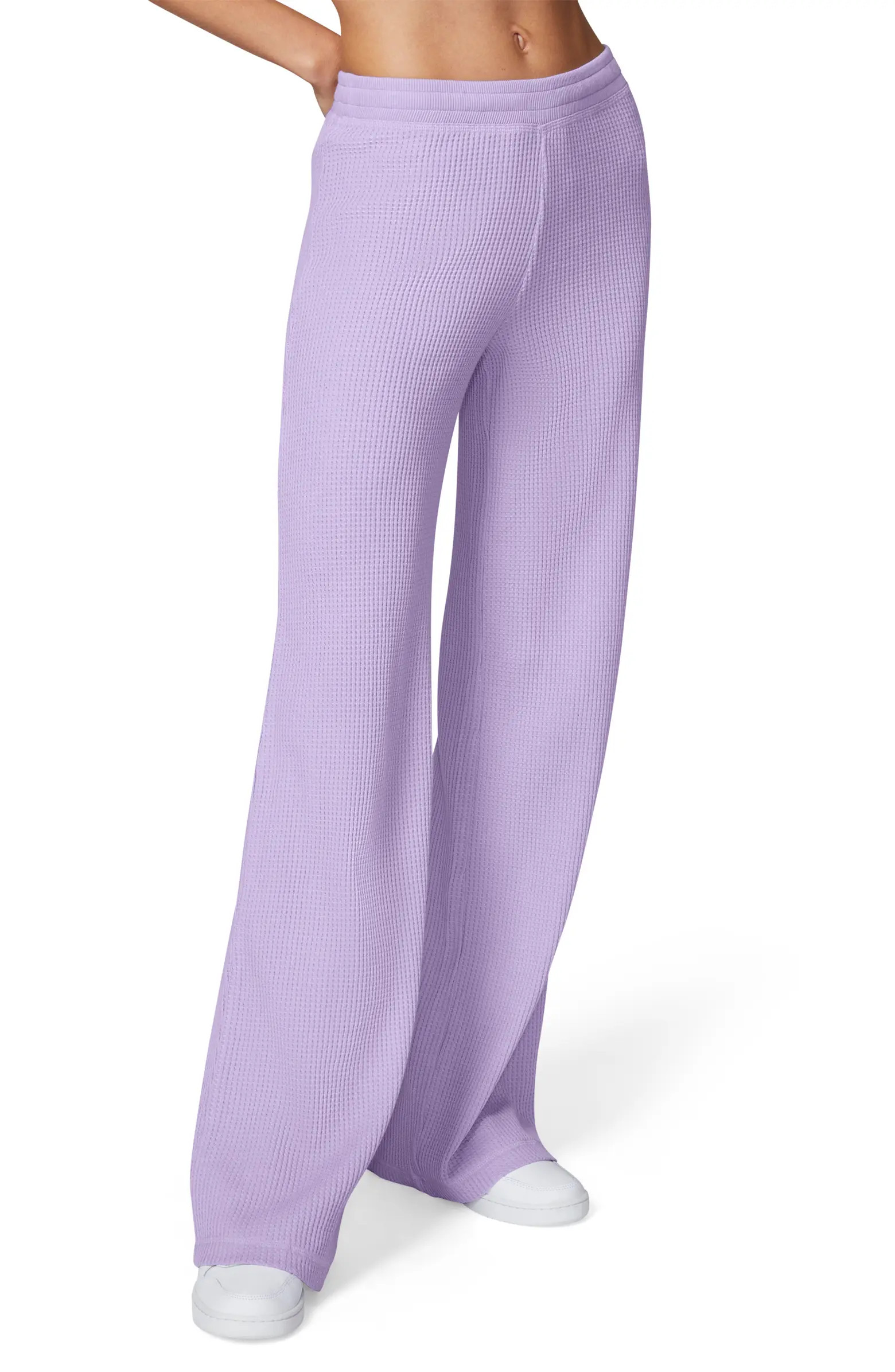 Thermal Wide Leg Pants | Nordstrom