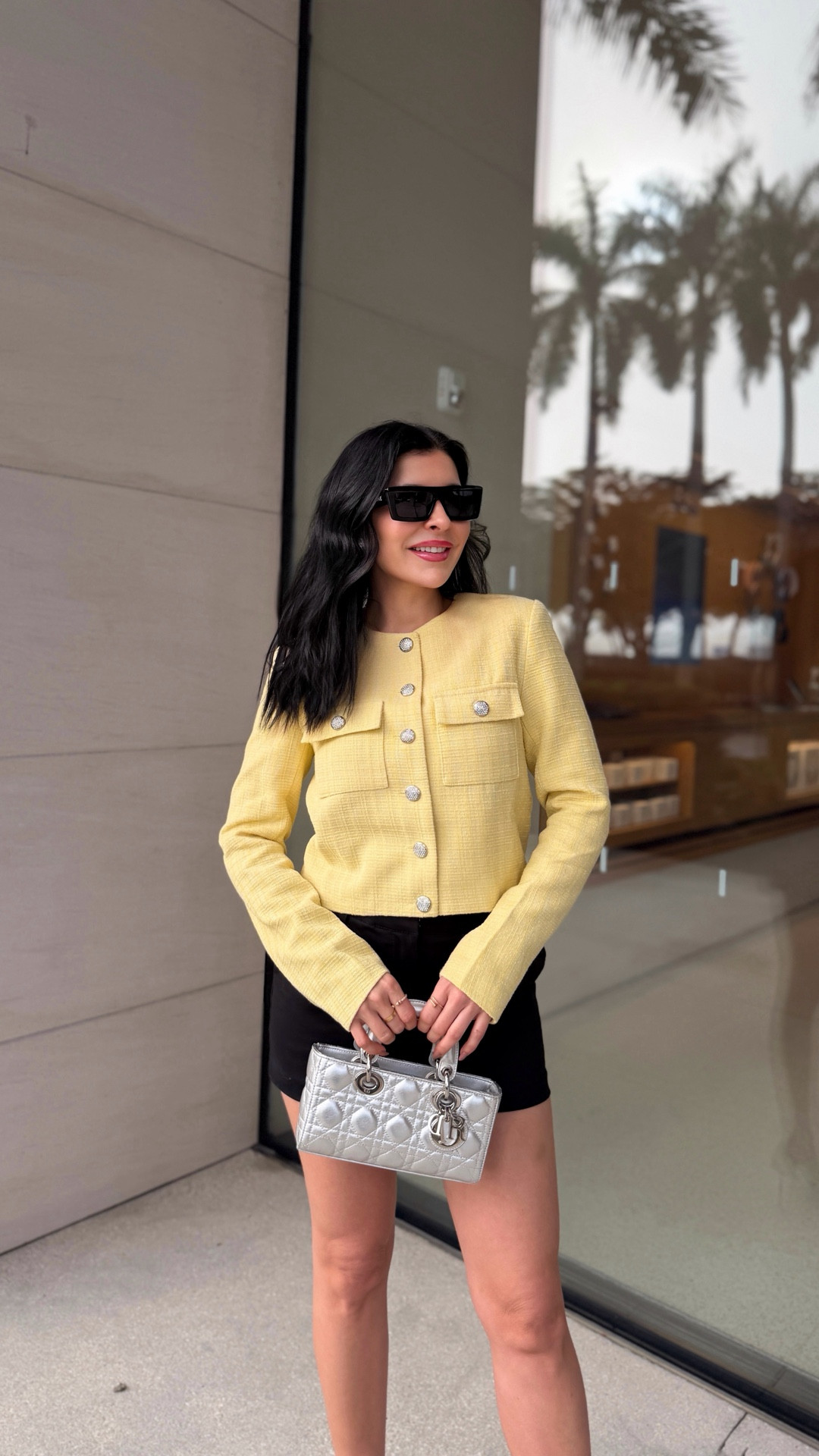 Revolve tweed yellow crop blazer jackett

#LTKgrwm #LTKootd #LTKdayinmylife