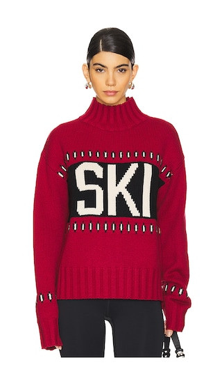 Annabel Ski Sweater in Red | Revolve Clothing (Global)