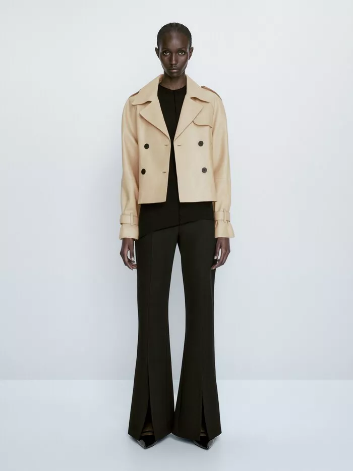 Nappa Leather Trench Coat - Ready to Wear