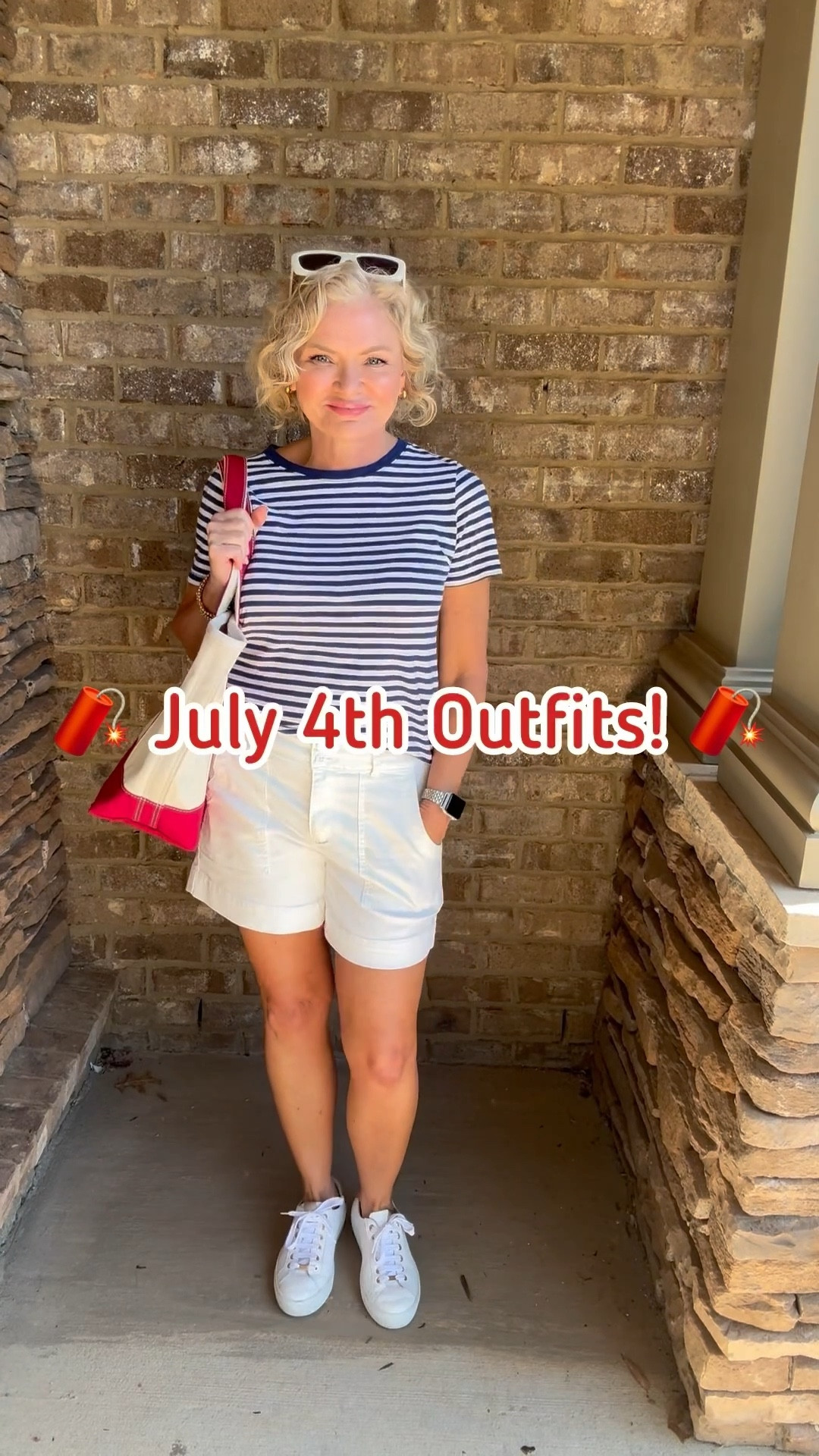  July 4th Weekend outfits you probably already have in your closet! Just mix & max what you already have & see what you come up with: 

🧨 A preppy polo dress
🎆 Shorts in Navy & White
🔥 Red & Blue striped tees
🇺🇸 A denim skirt 
🧨 A bag or tote with a pop of red

Fourth of July outfit
Summer outfit
Shop your closet
Red white & blue
Summer style
Casual outfit
Fashion over 40
Petite fashion
Midlife fashion

#stylewithserena
#petitefashion
#midlifefashion
#fashionover40
#fashionover50
#shopyourcloset

#LTKOver40 #LTKSeasonal #LTKFindsUnder100