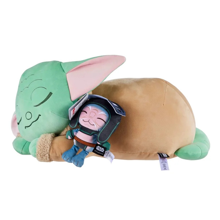 Star Wars The Mandalorian & Grogu Movie Grogu and Minch Anzellan Soft Sleepy 2 Character Plush | Walmart (US)