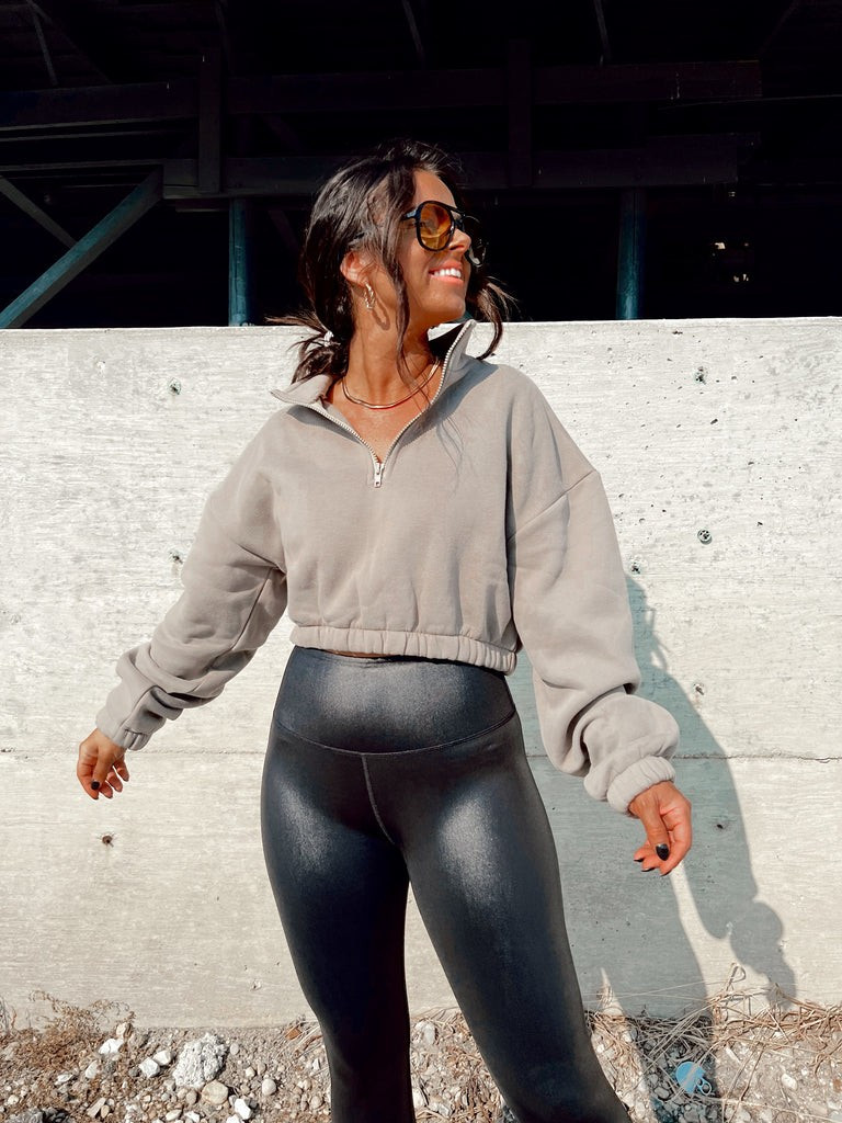 Ella Kate Cropped Pullover | She Is Boutique