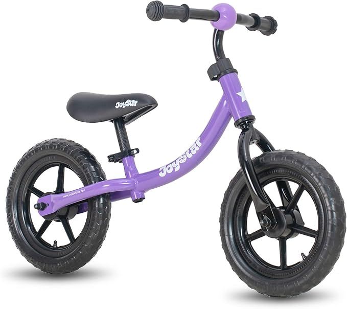 JOYSTAR 12inch Kids Balance Bike for 1.5-5 Years Boys & Girls, Unisex Toddler Push Bicycle for Ch... | Amazon (US)