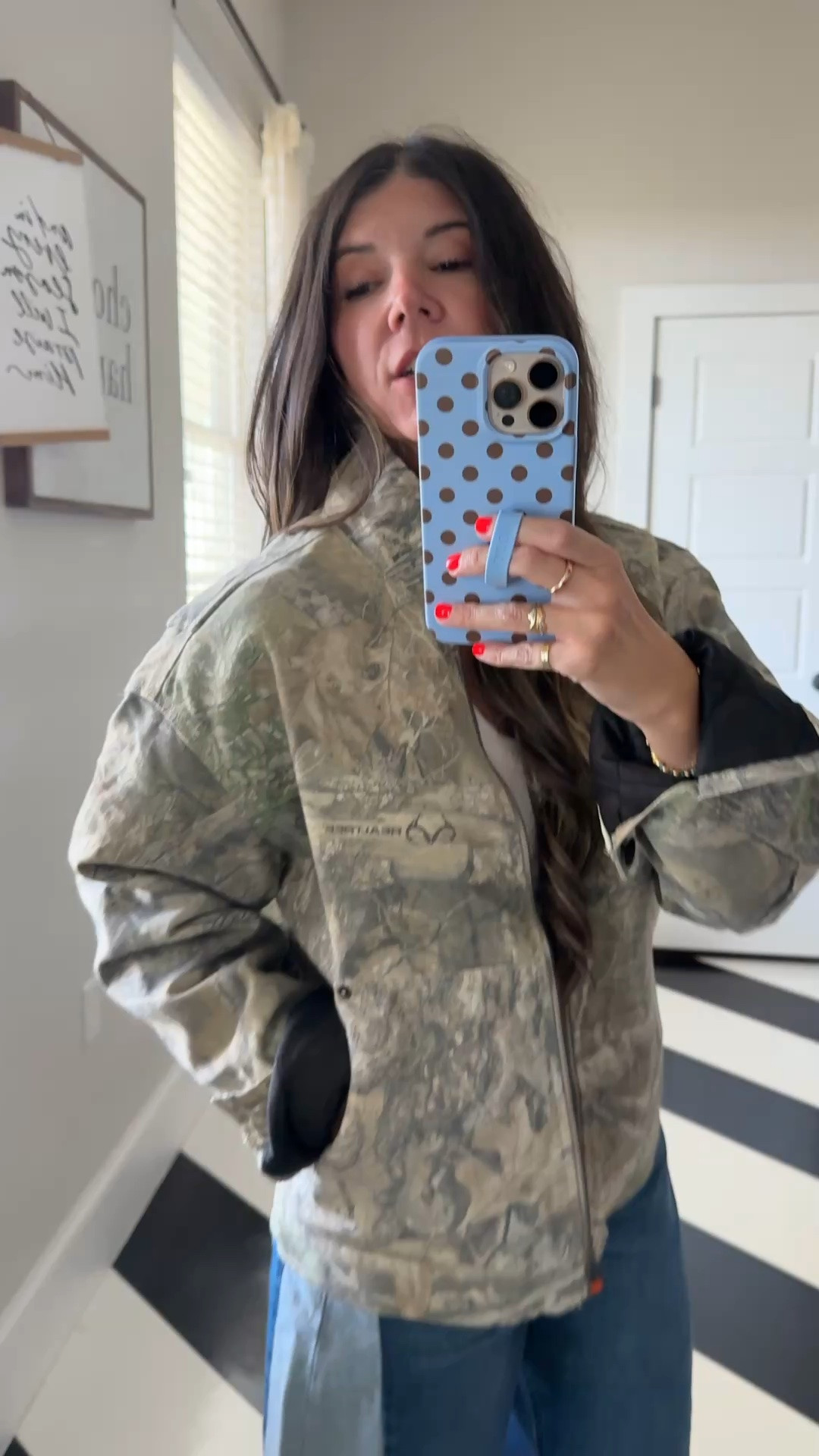 Mens camo coat jacket! It is so good! Quilted inside! Wearing xs

#LTKootd #LTKOver40 #LTKSeasonal