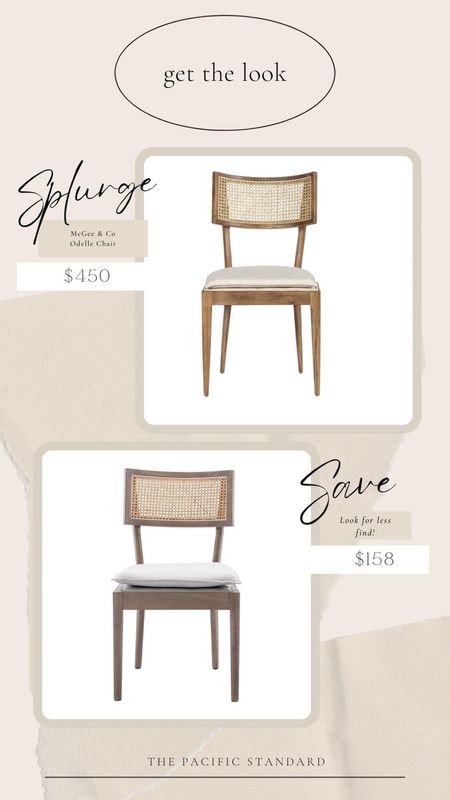 Daily Find #284 | McGee & Co. Odelle Dining Chair #lookforless




#LTKstyletip #LTKhome #LTKFind