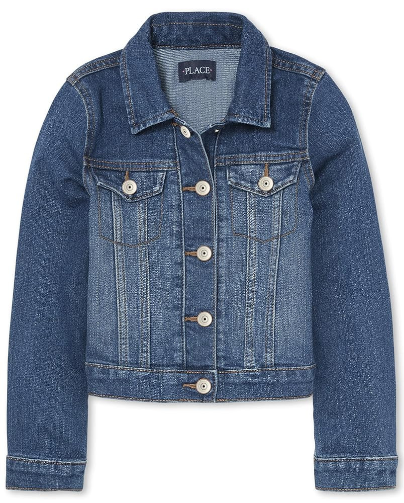 The Children's Place Girls' Denim Jacket | Amazon (US)
