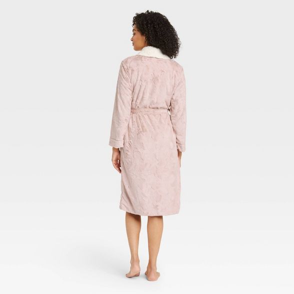 Women's Cozy Faux Fur Robe - Stars Above™ | Target