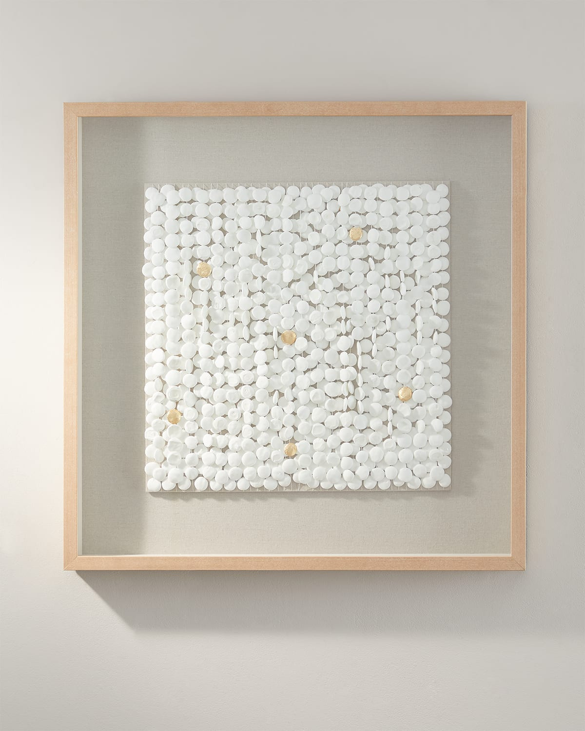 Clay Wall Art In Wood Frame | Horchow