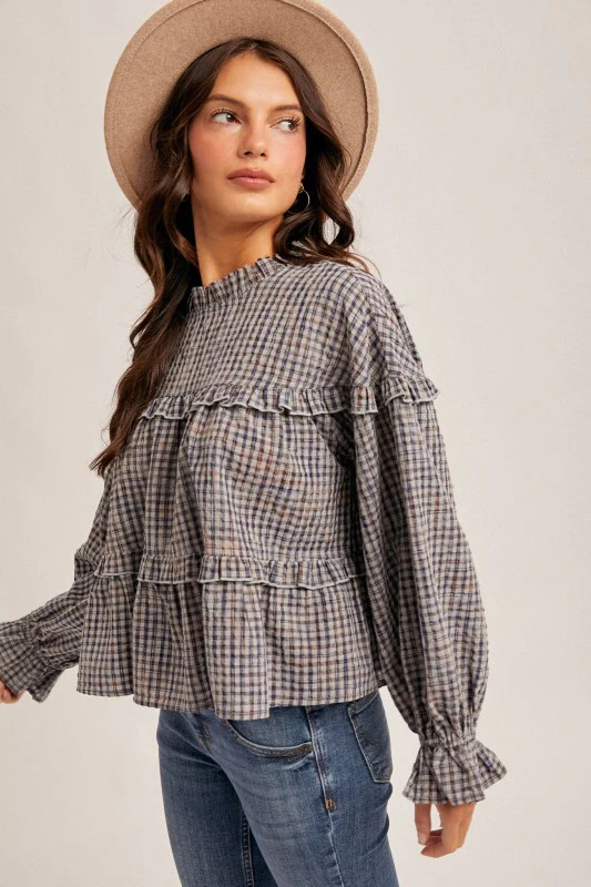 Bluegrass Ruffle Top | HAILOS