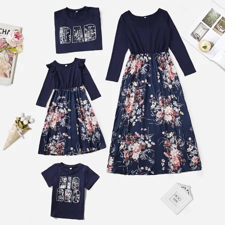 Boho Family Matching Floral Tank Dresses Rompers Tops（Women＆Men＆baby＆Girls＆kids） | Walmart (US)