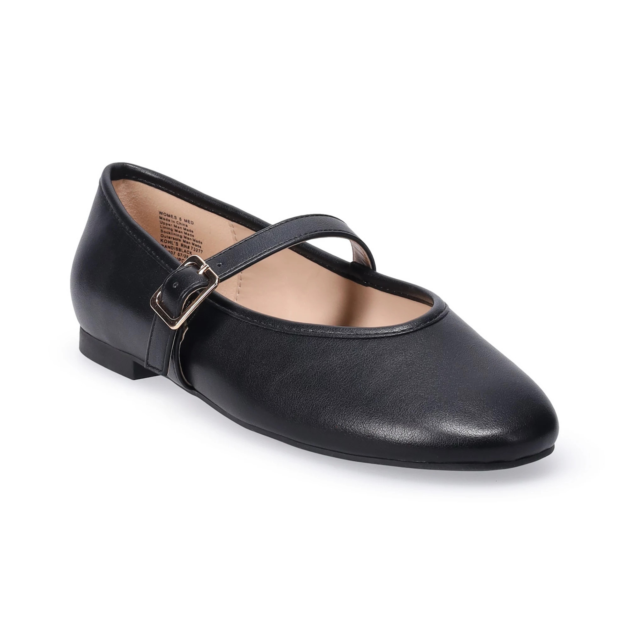 Sonoma Goods For Life® Wandis Choked Up Women's Mary Jane Flats | Kohl's