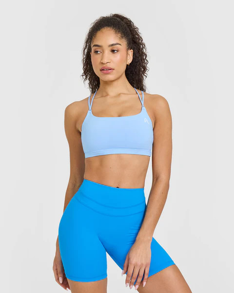 Everyday Cross Over Bralette 
 Powdered Blue | Oner Active (UK / US)