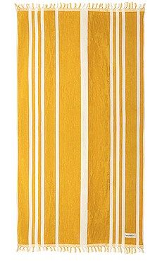 business & pleasure co. The Beach Towel in Vintage Yellow Stripe from Revolve.com | Revolve Clothing (Global)