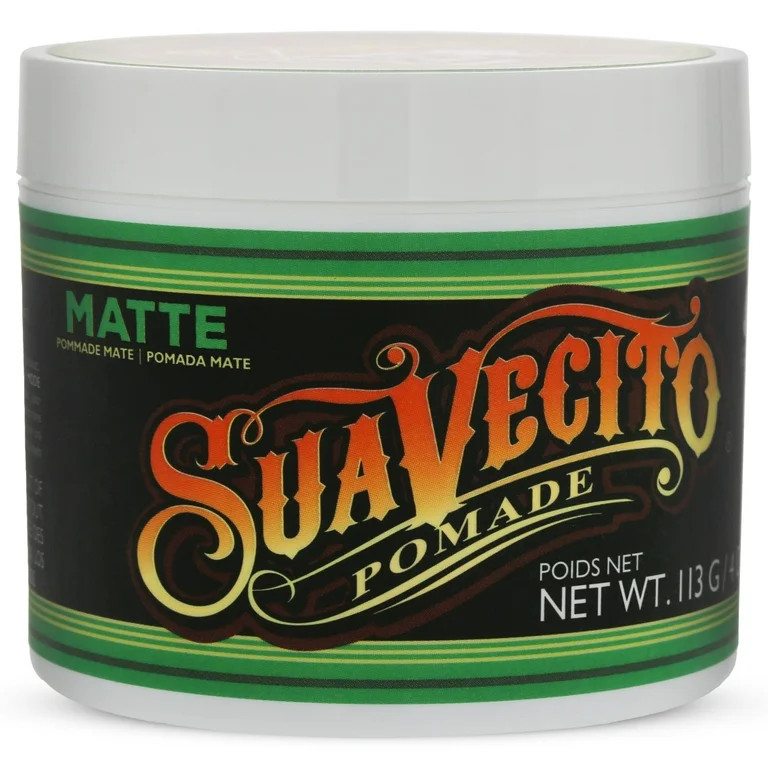 Suavecito Matte Pomade, for All Hair Types, Original Scent, Medium Hold, Men, 4 oz | Walmart (US)