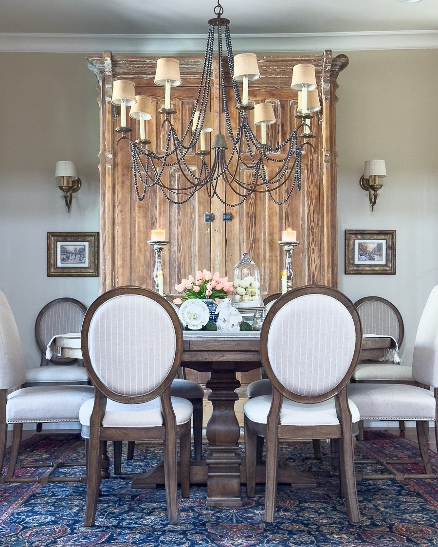 Spring is in the air in the dining room! 

Tulips | spring decor | Easter decor | beaded chandelier

#LTKStyleTip #LTKHome #LTKSeasonal