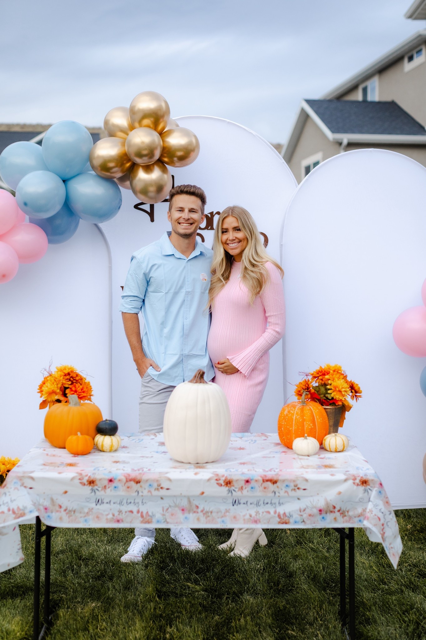 gender reveal outfits 🩷🩵

| gender reveal dress| pink dress | mens blue shirt 

#LTKBump #LTKSeasonal #LTKParties