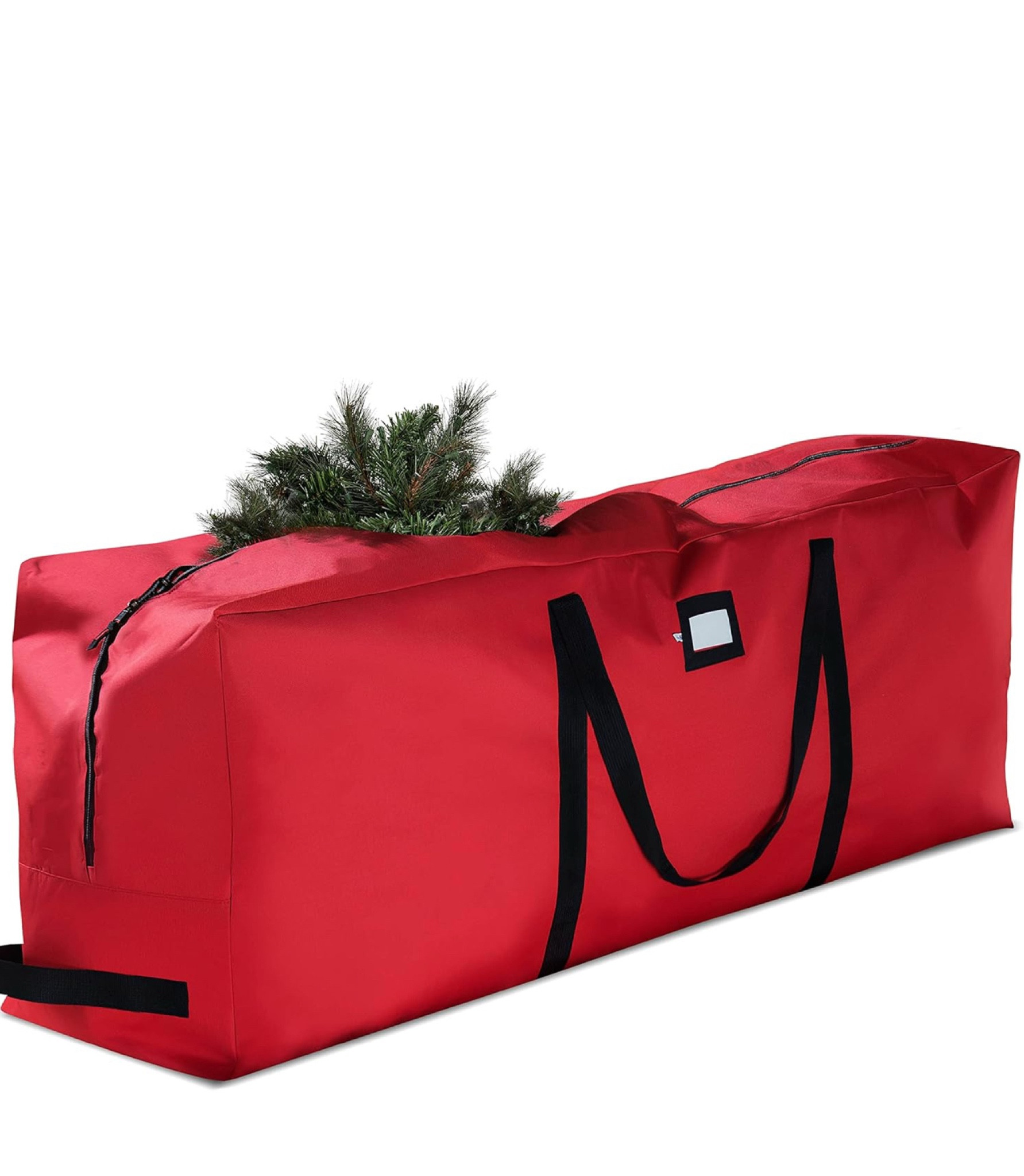 Premium Large Christmas Tree Storage Bag - Fits Up to 9 ft. Durable Handles & Sleek Dual Zipper Tear Proof 600D Oxford