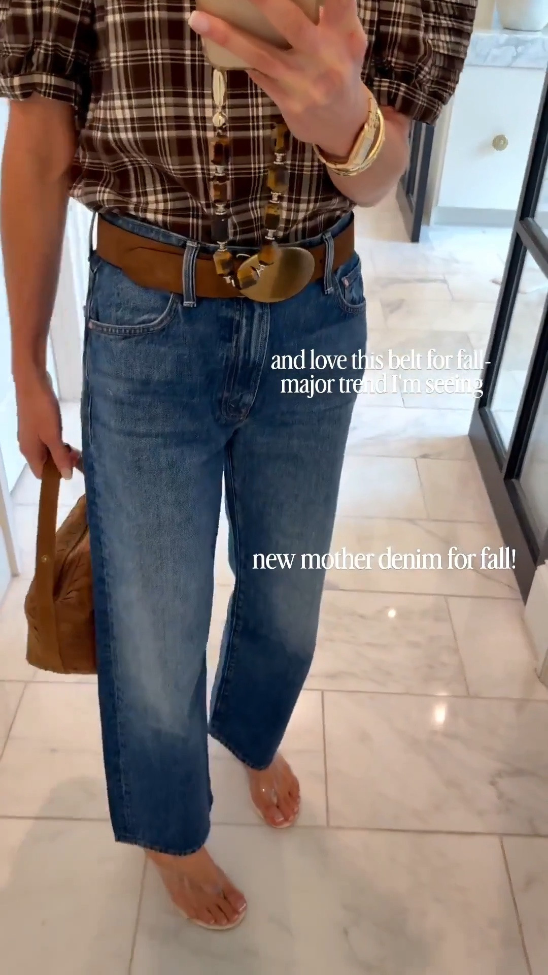 Pre fall outfits - love this new belt! @Tuckernuck 

#LTKfall #LTKjeans #LTKstyletip