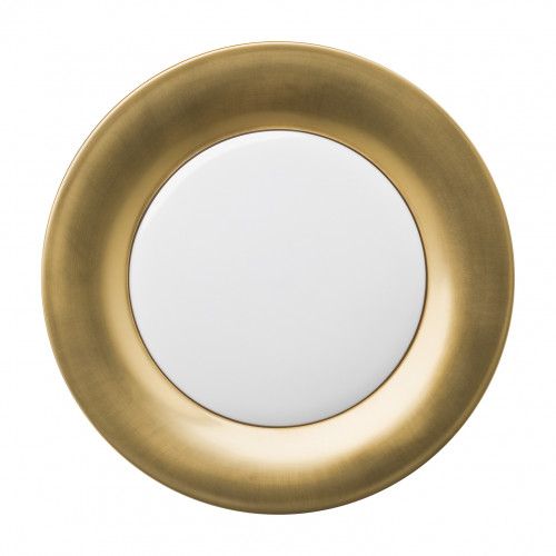 Hering Berlin Polite Gold Presentation Plate, Charger Diam 12.6 in Ht 0.8 in (Special Order) | Gracious Style