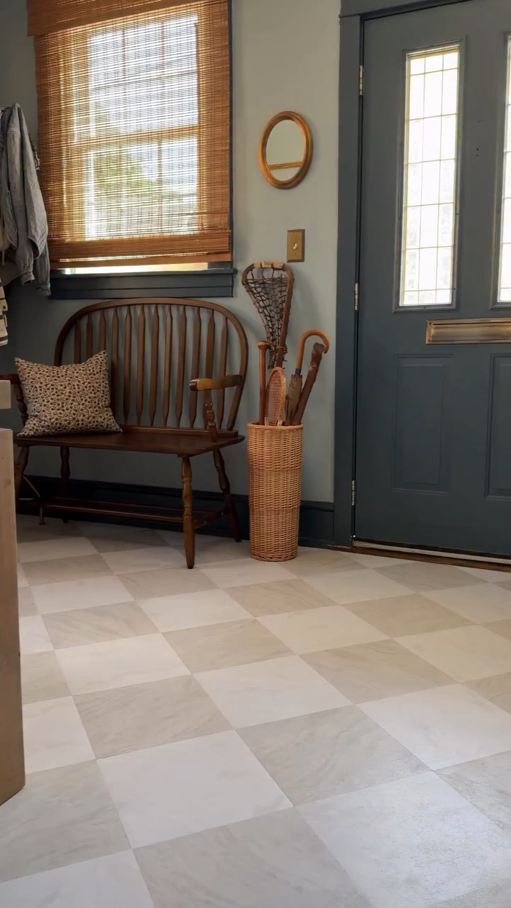 We’ve been slowly making little upgrades around here while we thoughtfully plan our future mudroom renovation. As much as I love a forever solution, I also believe there’s value in making your home work better now.

Rather than investing in new tile over the existing wood floors, we decided to try this marble-look peel-and-stick flooring as a temporary solution—and honestly, I’m impressed. It completely changed the feel of the space, took just one day to install, and gives us time to save, plan, and make thoughtful decisions for the larger project down the road.

Comment SHOP and I’ll send you the links!

#homebeforeandafter #mudroommakeover #peelandsticktiles #peelandstick #moderntraditional
