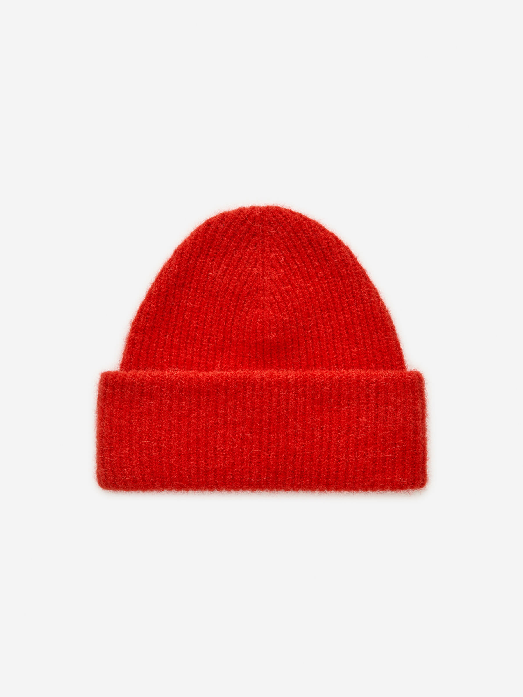 Alpaca-Merino Blend Beanie – Red – Women – ARKET EU | Arket EU