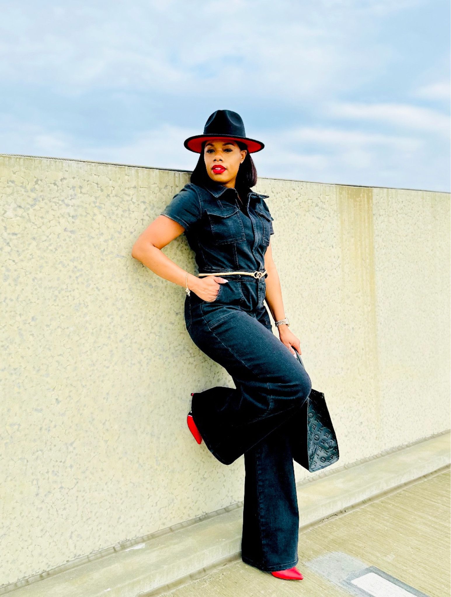 Everyone needs a Black denim jumpsuit 

#LTKFindsUnder50 #LTKSaleAlert #LTKStyleTip