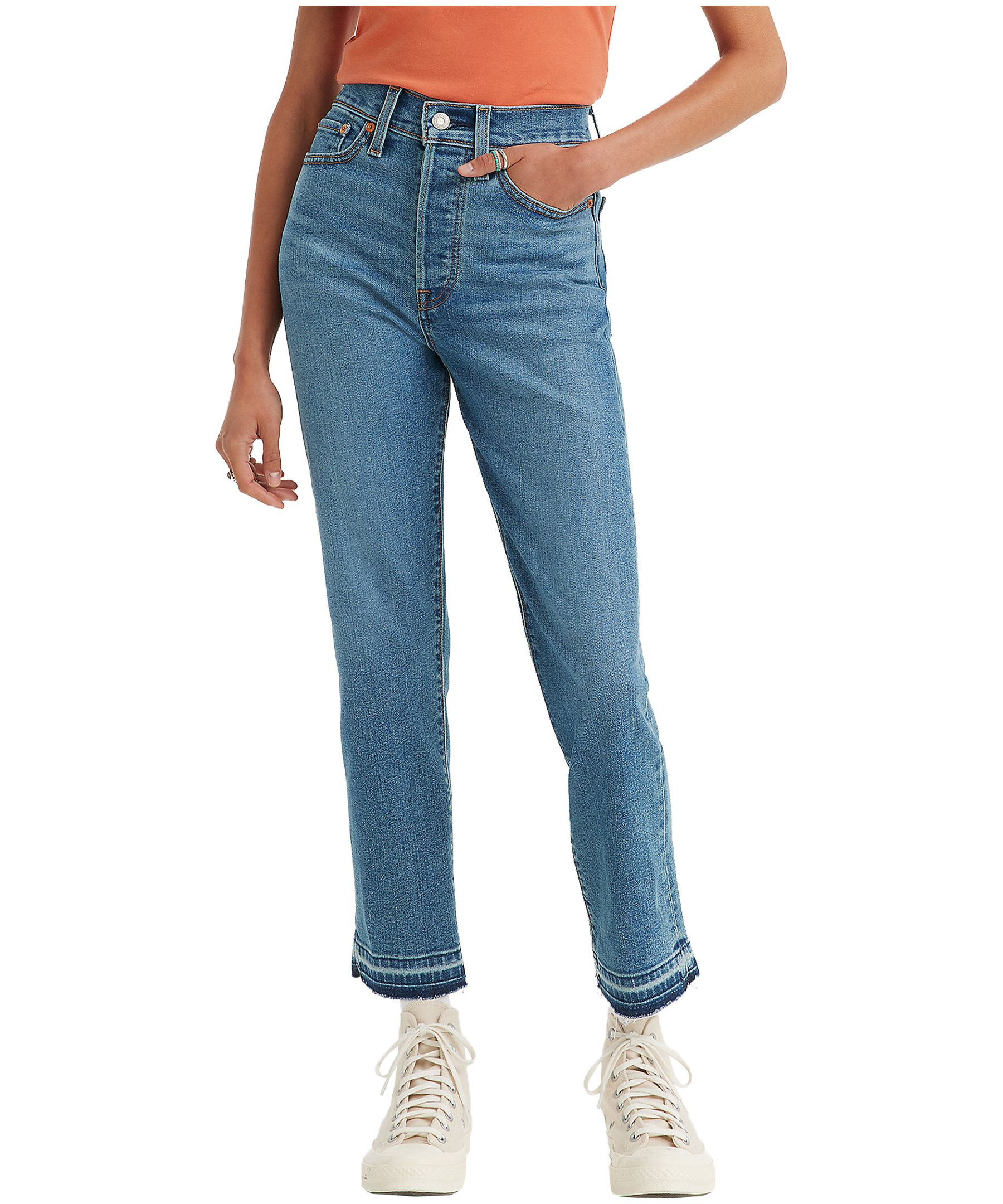 Levi's Women's Wedgie High Rise Straight Leg Skinny Jeans #34964-0193 | Mark's - Lequipeur