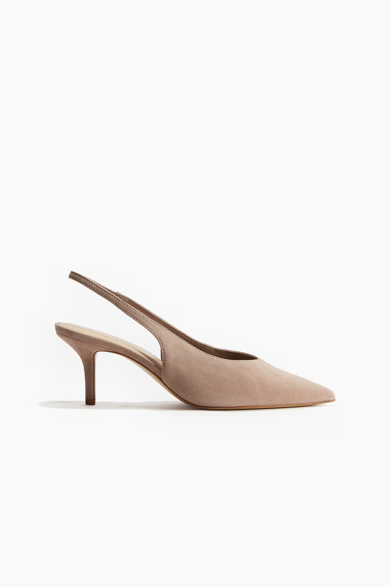 Suede Slingback Pumps | H&M (US + CA)